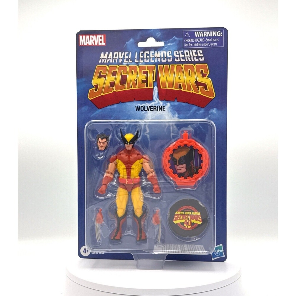 Hasbro‎ Marvel Legends Wolverine 6" Secret Wars Retro 40th Anniversary NIB